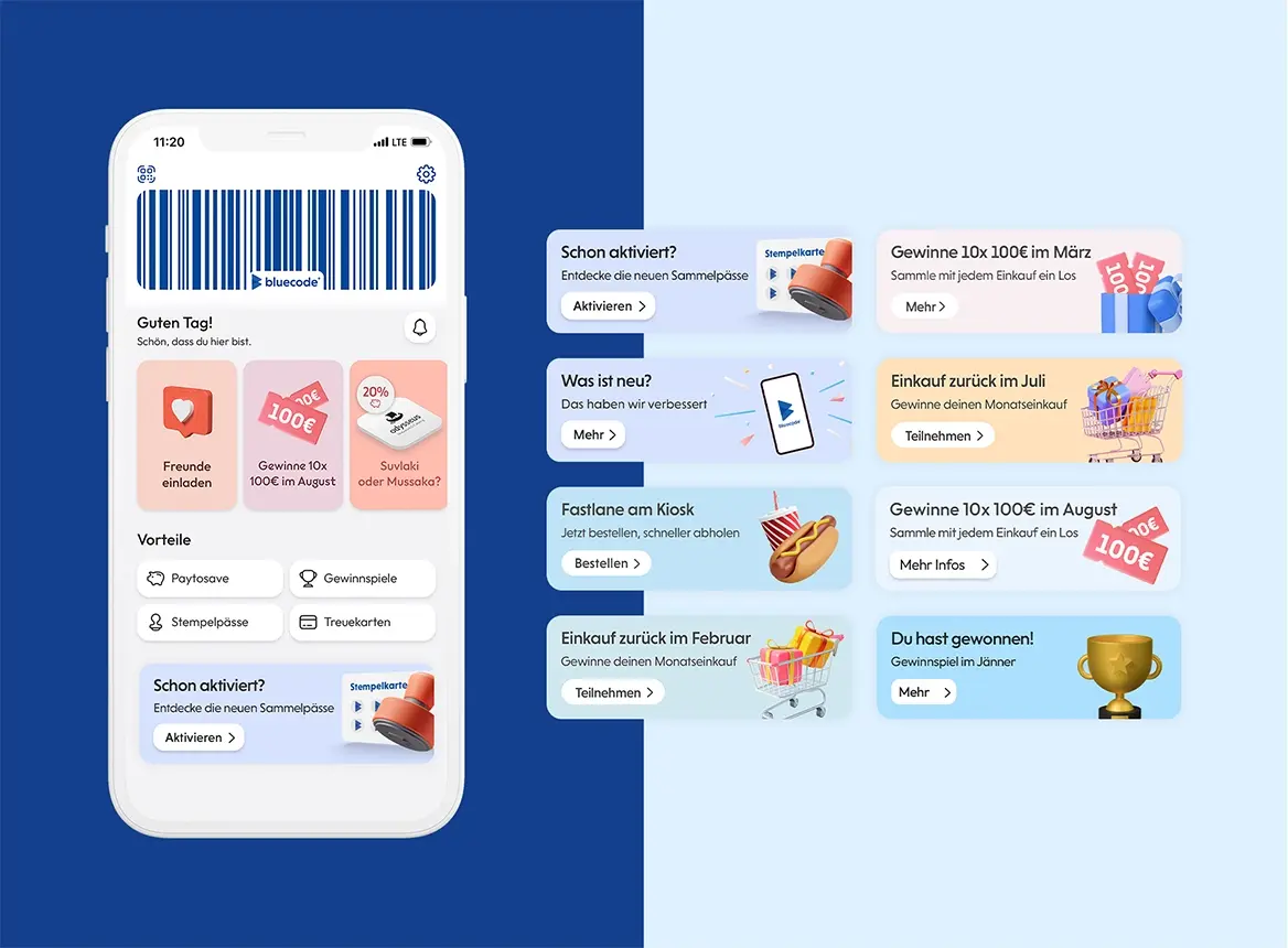 Bluecode App Banner