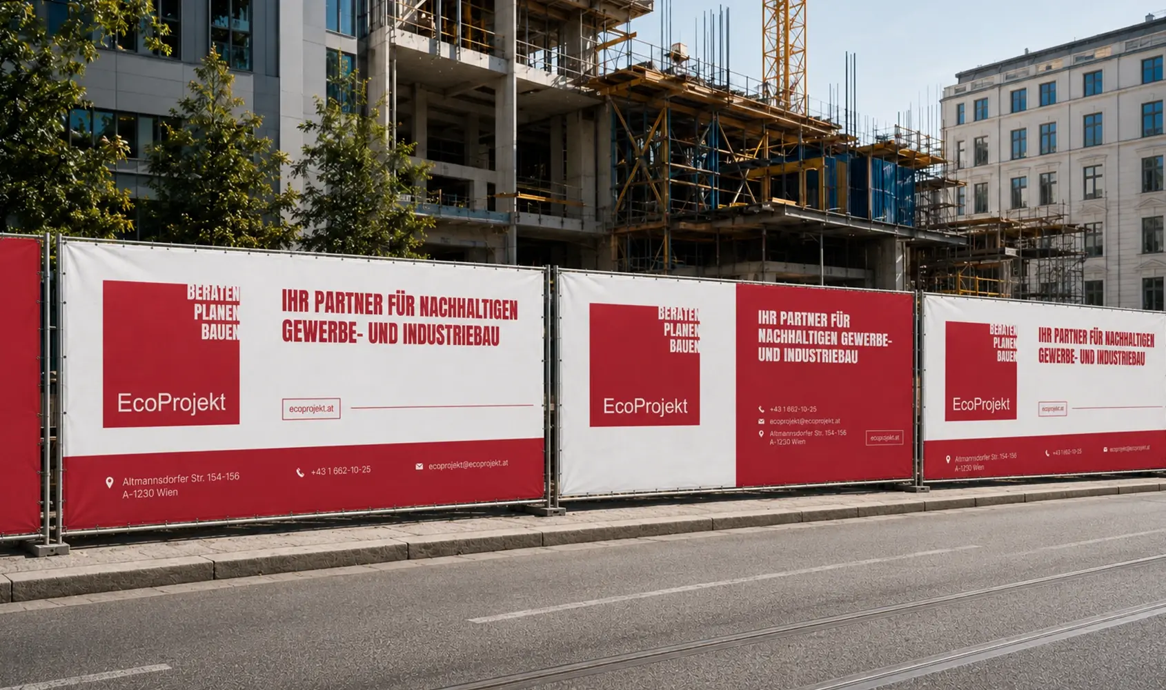 EcoProjekt Bauzaun