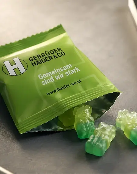 Gebrüder Haider Gummibärchen Packaging