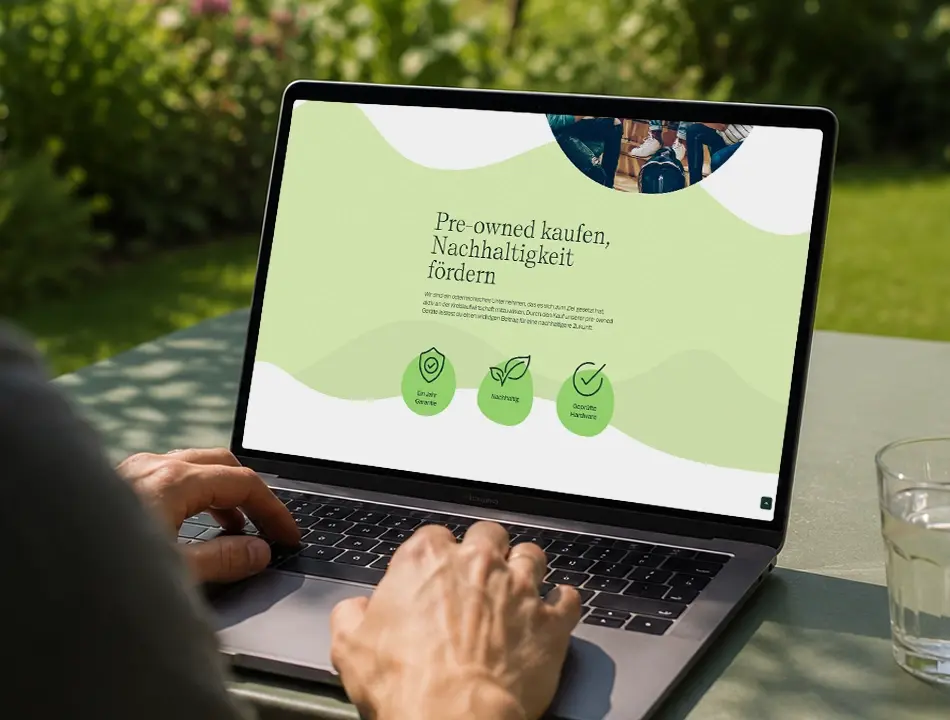 Greentouch Webdesign Desktop