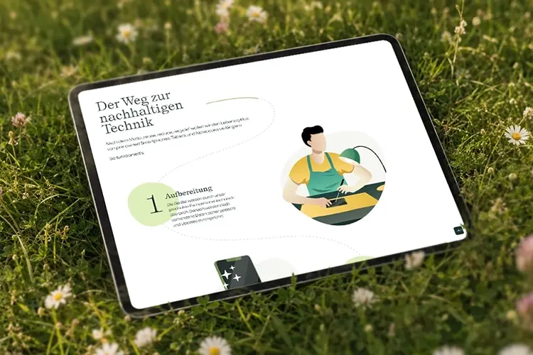 Greentouch Webdesign IPad