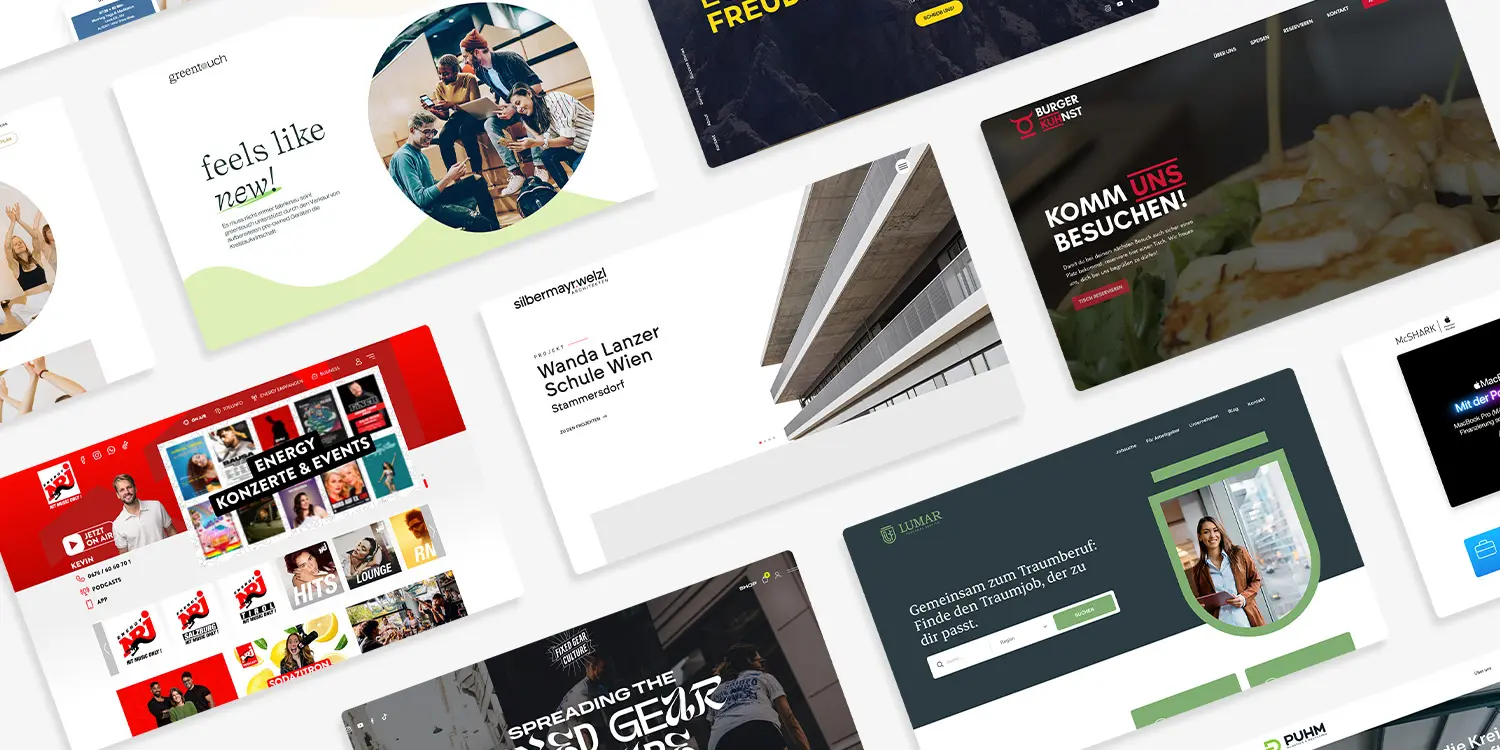 header webdesign