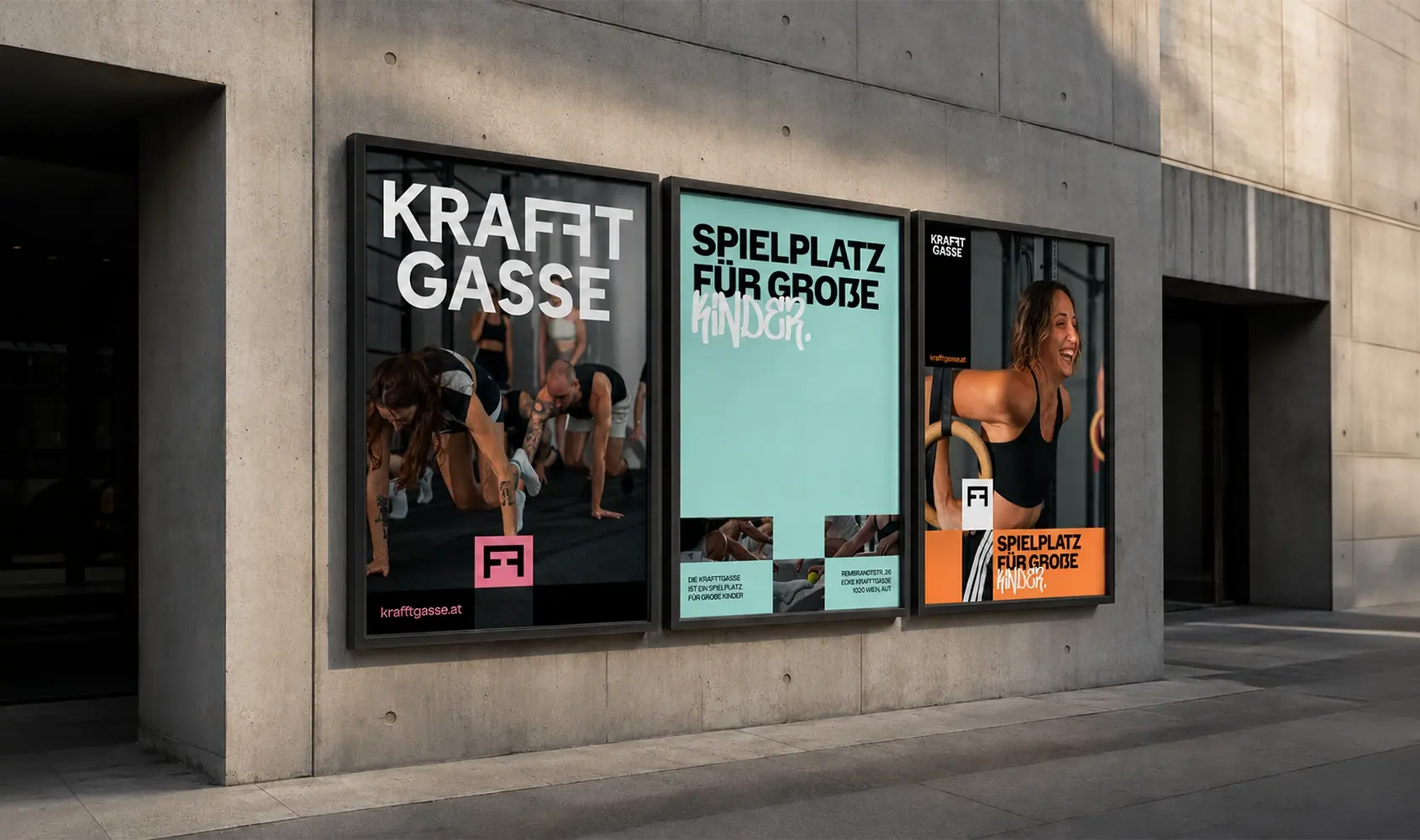 Krafftgasse Posterwand
