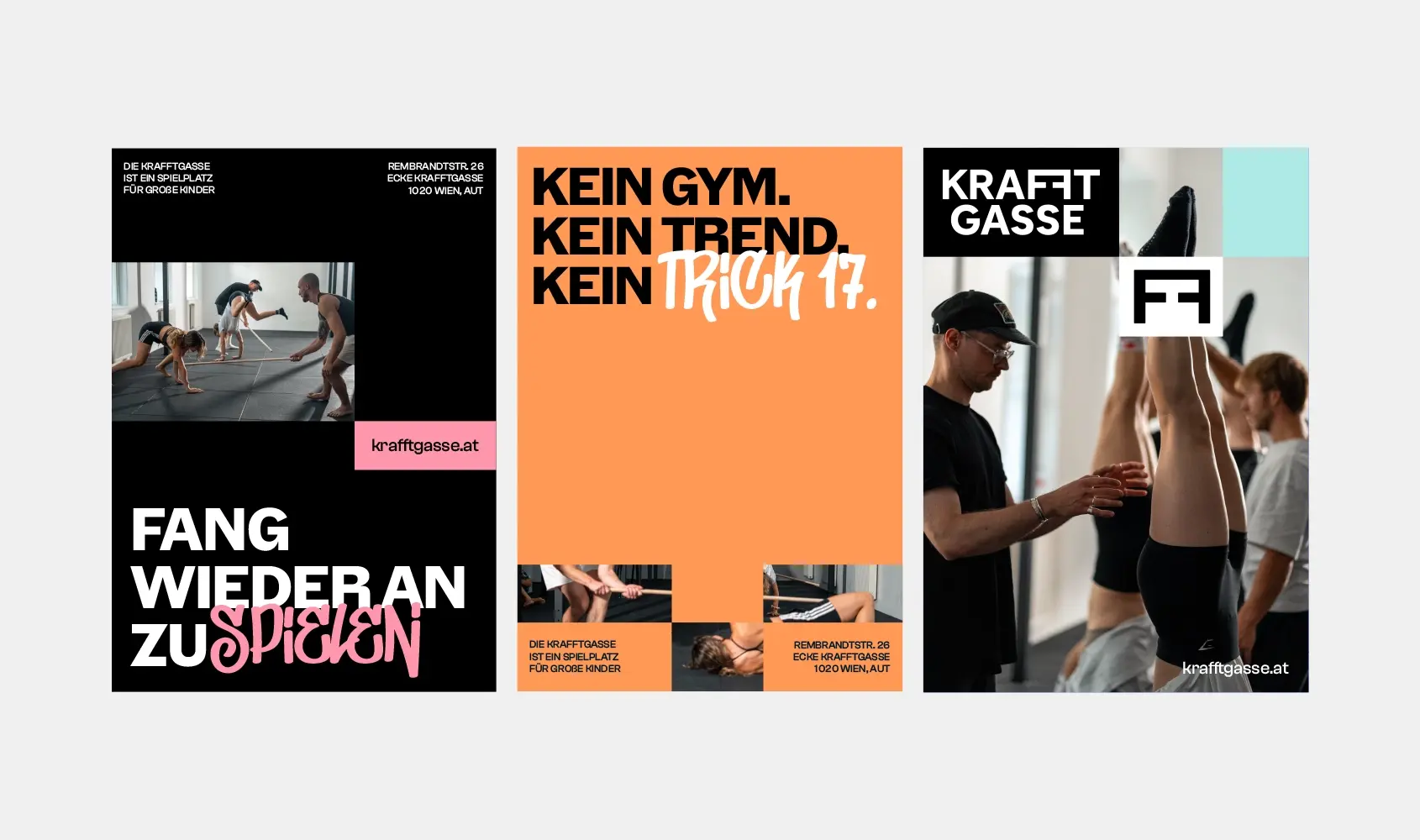 Krafftgasse Plakatserie