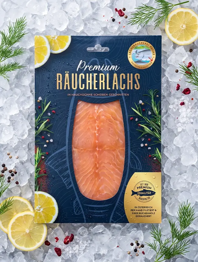 Lachräucherei Fuchs Premium Räucherlachs