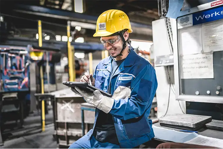 RHI Magnesita Produktionshalle