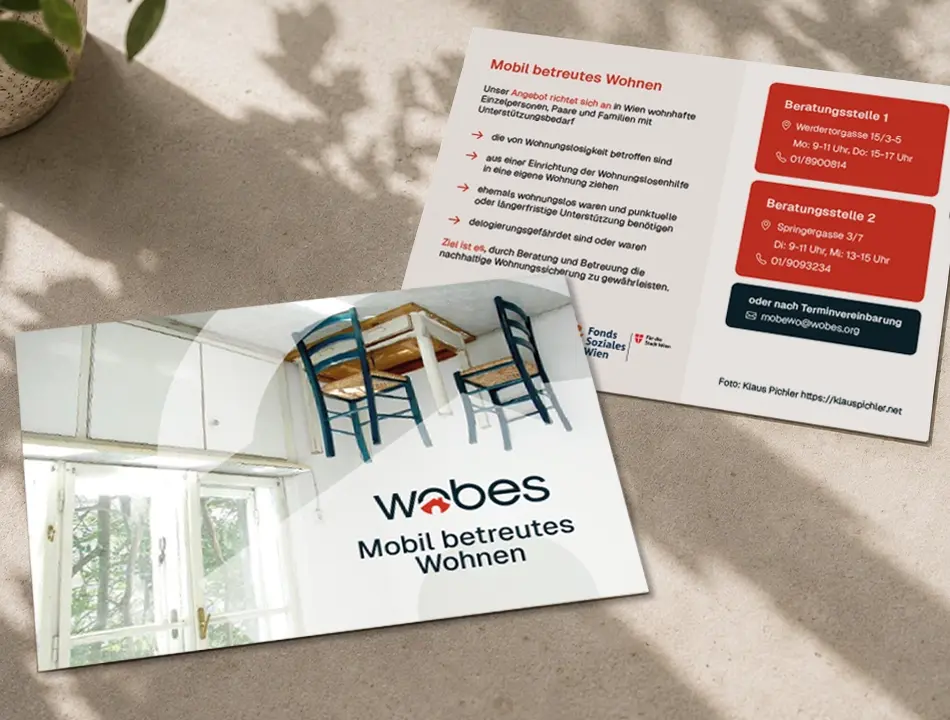 WOBES Postkarten Design